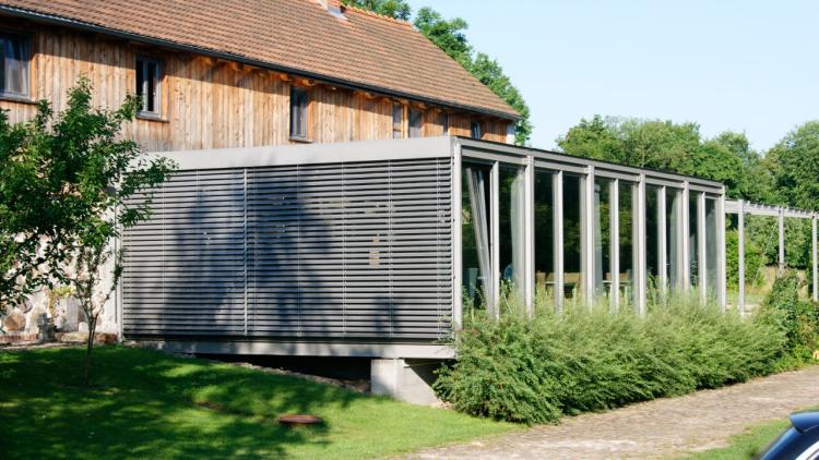 Gastronomie-Pavillon 75m²  - Ansicht 1