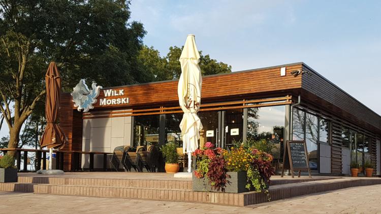 Gastronomie-Pavillon – Ansicht 1